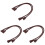 6Pcs Classic Coffee Tote Bag Strap Bag Handle Replacement 3