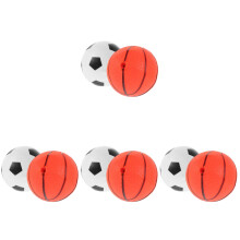 8Pcs Durable PVC Playground Balls Kids Funny Bouncing Ball Toy