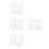 8Pcs Acrylic Tabletop Sign Holders Vertical T Shape Clear Menu Display 1