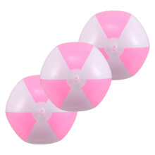 5Pcs Multi PVC Dual Color Inflatable Beach Balls for Kids Pool Toys