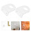 10Sets Durable Acrylic Baseball and Golf Ball Display Rack Wall Mount 9