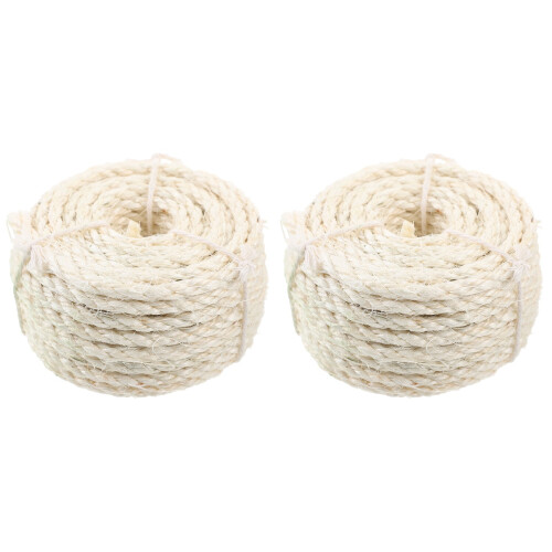 2 Pièces Robuste En Sisal Pour Griffoir Projet Déco Chat