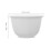 144Pcs White PP Tea Cups for Household Storage 2