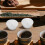 144Pcs White PP Tea Cups for Household Storage 5