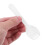 500Pcs Multipurpose White Plastic Dessert Fork and Spoon Combo 4