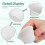 144Pcs White PP Tea Cups for Household Storage 9