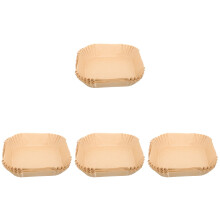 200Pcs Khaki Disposable Non-Stick Paper Baking Liners