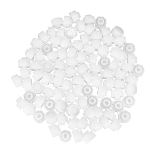 100Pièces Embouts Bouchons Pour Seringue Luer Lock Sécurisé