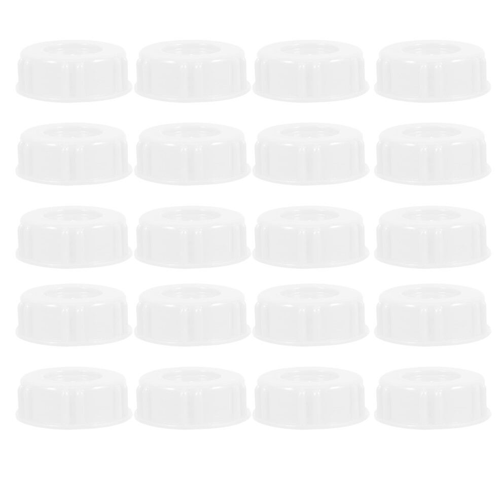 20Pcs Plastic Bucket Lid Screw-On Leak Proof Caps For Chemical Drums 3703416385507