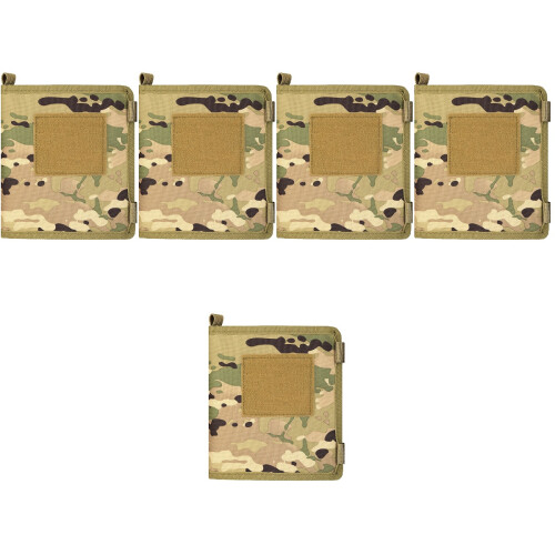5Pcs Multi Color Waterproof Map Storage Binder Oxford PVC Tactical Use 1