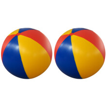 2Pcs Durable PVC Inflatable Beach Balls Kids Outdoor Pool Game Toys