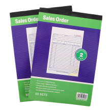 2St Waterbestendig Wit Factuur- En Ontvangstboek Voor Zakelijke Orders