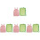 8Pcs Cartoon Double-Sided Plastic Cutting Boards Sturdy Kitchen 1