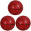 3St Draagbare Springballen Bruin PVC Speelgoed Voor Kinderen Thuis 1