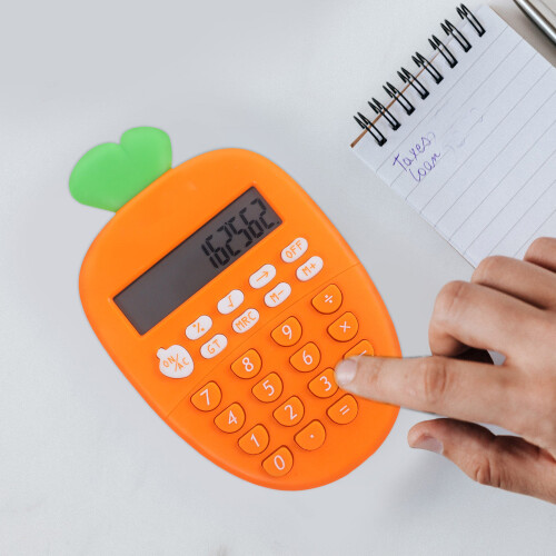 2Pcs Adorable Student Calculator Electronic Calculator with Clear Keys 2