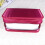 2Pièces De Rangement Cd Dvd Rouge Grand Capacité Zippé Résistant 9
