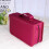2Pièces De Rangement Cd Dvd Rouge Grand Capacité Zippé Résistant 10