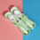 1Set Baby Feeding Spoon Fork Durable PP Material Bendable 360 Green 11