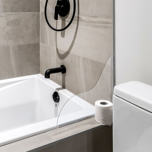 6St Wasbak Splash Guard Transparant Spatwater Bescherming 2