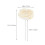 10Pcs Beige Faux Flower Reed Diffusers with Scent Home Decor 2