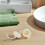 10Pcs Beige Faux Flower Reed Diffusers with Scent Home Decor 4