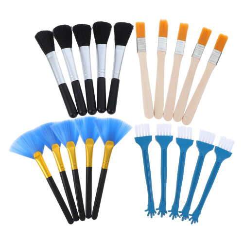 60Pcs Electronics Cleaning Brush Set Wood Plastic Keyboard Cleaner Kit 2