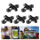 10Pcs Suction Cup Tank Divider Holder Plastic for Aquarium Compartment 10