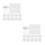 2Sets Assorted Painting Sponge Set with 3D Textured Paper 7