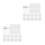 2Sets Assorted Painting Sponge Set with 3D Textured Paper 8