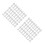 2Sets Clear Plastic Round Head Screws and Nuts Durable Insulated Kit 8