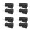 8Pcs Black Microwave Oven Door Switch Replacement Part for Home Use 6