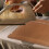 Coussin Presse Mat Isolation Marron Usage 5
