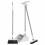 2Sets Compact Foldable Broom and Dustpan Set Sturdy Plastic Home Use 9