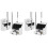 2Sets Compact Foldable Broom and Dustpan Set Sturdy Plastic Home Use 10