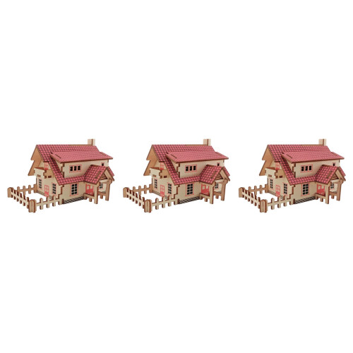 3St Bouwpuzzel Voor Kinderen in Kleuren Multi Speelset 1
