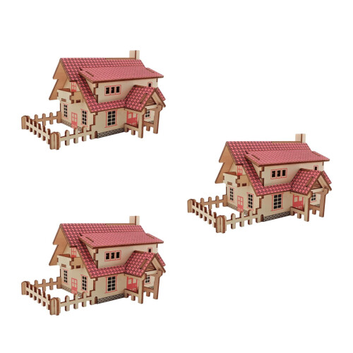3St Bouwpuzzel Voor Kinderen in Kleuren Multi Speelset 2