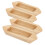 20Pièces Petits Modèles De Voiliers En Bois Khaki Décor Compact 2