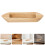 20Pièces Petits Modèles De Voiliers En Bois Khaki Décor Compact 10