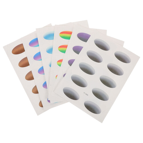Autocollants Yeux Temporaire Gradient 1