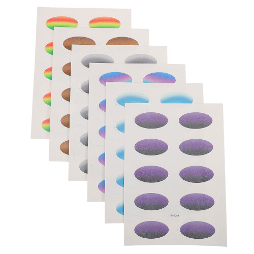 Autocollants Yeux Temporaire Gradient 2
