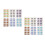 Autocollants Yeux Temporaire Gradient 5
