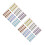 Autocollants Yeux Temporaire Gradient 8
