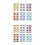 Autocollants Yeux Temporaire Gradient 9
