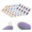 Autocollants Yeux Temporaire Gradient 10