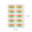 Autocollants Yeux Temporaire Gradient 11