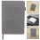 2St Dagelijkse Planner 2026 A5 PU Lederen Kaft Met Organizer 8