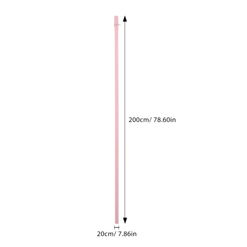 2St Kindergroeimeter Roze Plastic Hoogtemeting ABS Material 1