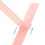 2St Kindergroeimeter Roze Plastic Hoogtemeting ABS Material 8
