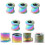 10St Kettingring Schroeven Met Multikleur Afwerking 4