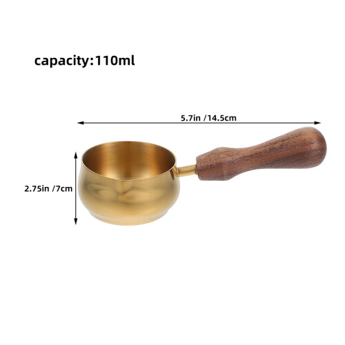 Espressotasse Aus 304 Mit Holzgriff Für 2